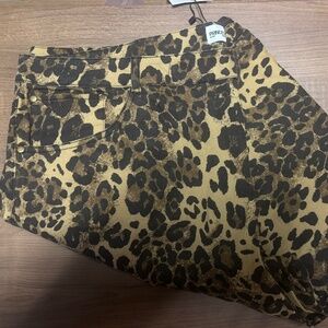 Princess Polly Cheetah Print Jeans